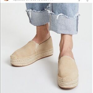 Soludos Malibu Platform Espadrilles Size 8.5